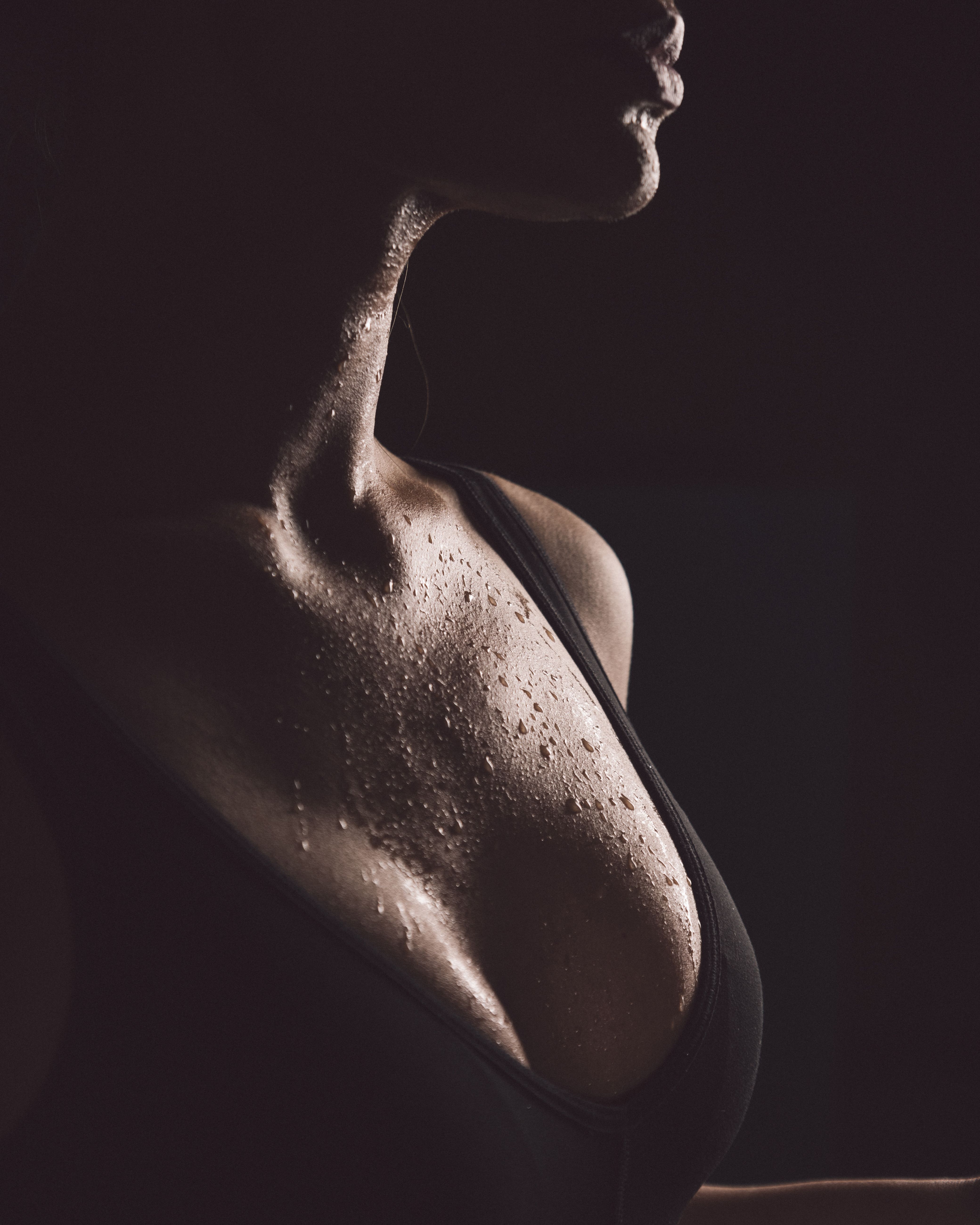 Moody editorial close-up used as a temporary Breast Dressed hero image